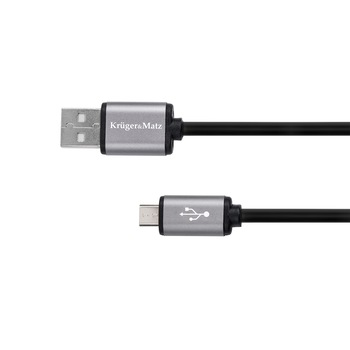 Cablu USB - MicroUSB 1 m Kruger&Matz Basic Cablu USB - MicroUSB 1 m Kruger&Matz Basic