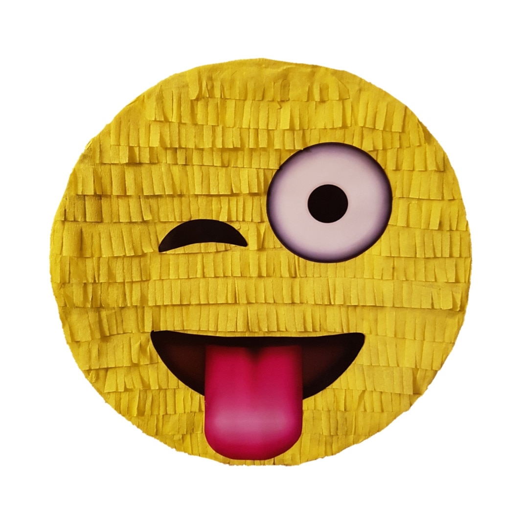 Pinata, PinatabyAnna, emoji zurliu, Galben