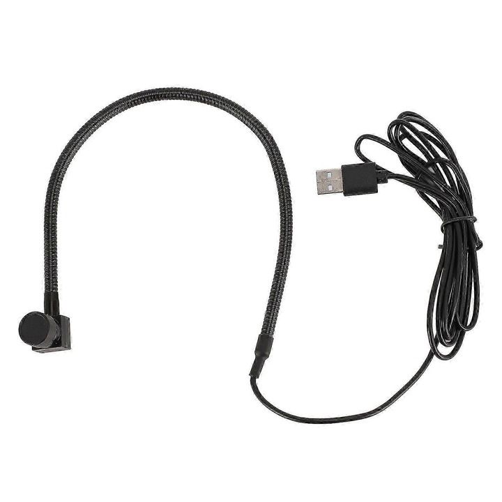 Уеб камера 1080P за центъра на екрана FRU-CJK0424-260919-1517, 5MP, USB UVC, вграден микрофон, фиксиран фокус, 3.6mm обектив, черна