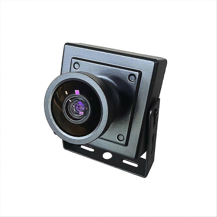 Камера USB 4K IMX678 FRU-CJK0424-260919-111, 8MP 3840x2160@60fps, CMOS сензор 1/1.8 инча, UVC без драйвери, USB 3.0 Type-C, зрително поле 150°, черна