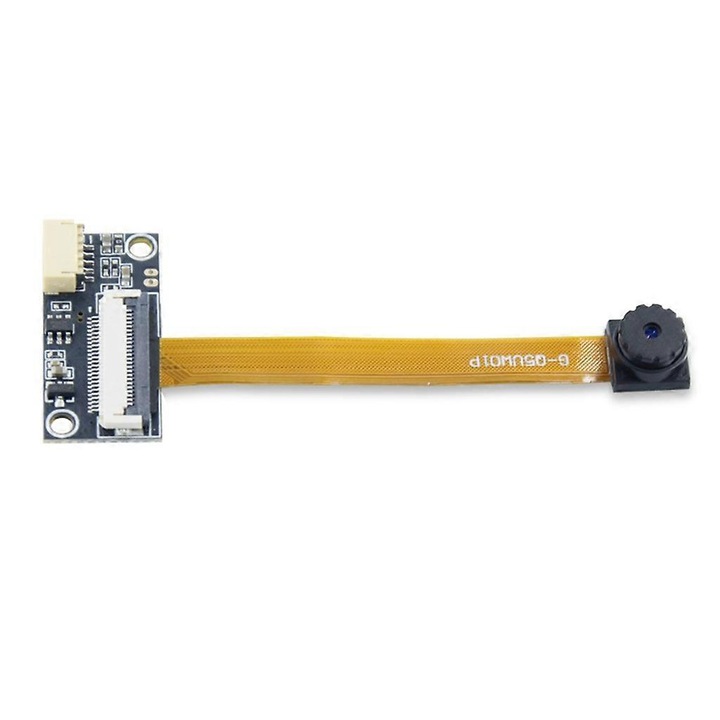 Модул камера USB OV5640 FRU-CJK0424-260919-344, 5MP 2592x1944, фиксиран фокус, USB 2.0, FOV 60°, MJPG/YUV422, 15 FPS (2592x1944), кабел 40 см, черен
