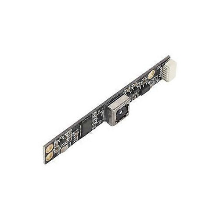 USB камера модул FRU-CJK0424-260918-1307, 5MP 2560x1944@30fps, фиксиран фокус, UVC без драйвери plug-and-play, нощно виждане, съвместим с Windows/Android/Linux, черен