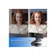 Уеб камера USB FRU-CJK0424-260918-242, Full HD 1080p 30 fps, двоен микрофон с намаляване на шума, USB 2.0 plug-and-play, съвместима с Windows/Linux/Android TV, черна
