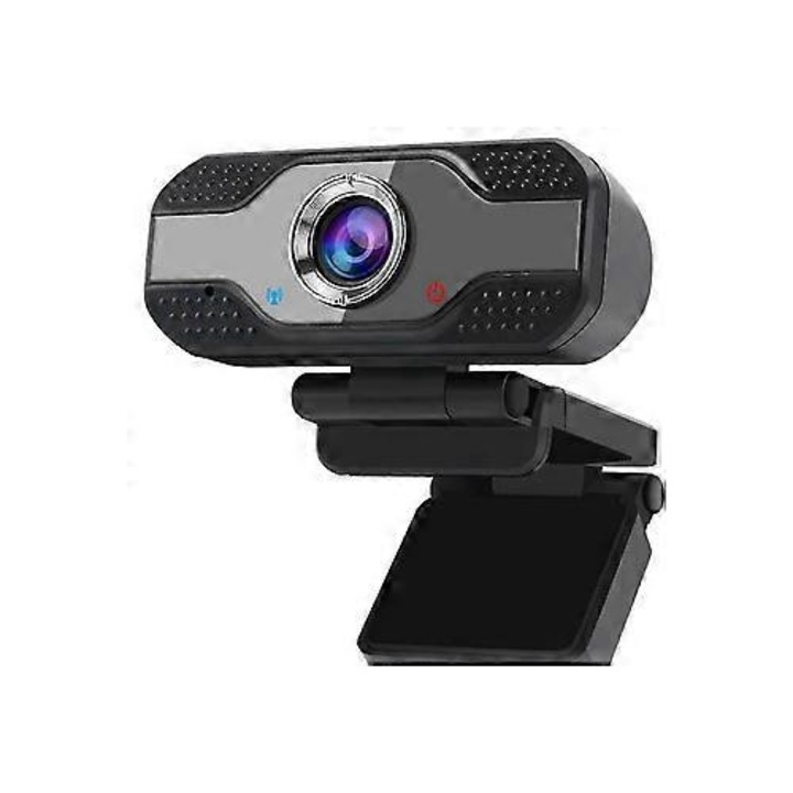 Уеб камера FRU-CJK0424-260918-821, HD 1080p автофокус с микрофон, 30 fps, USB, черна