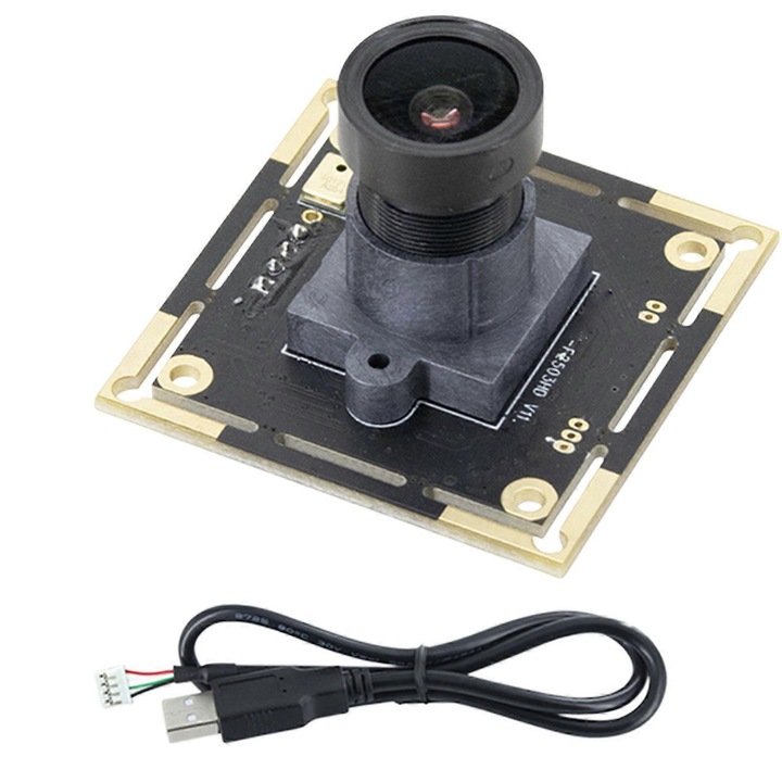 Модул камера 2MP F2503HD, сензор IMX662 (1/2.8 CMOS), ъгъл 100° / 3.9mm, MJPG/YUY2, пластмаса, черен, 1 бр, FRU-CJK0424-260919-1308
