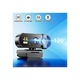 Уеб камера USB FRU-CJK0424-260919-1125, 4K (3840×2160) 30 fps, автофокус, 120° широкоъгълна леща, двойни микрофони с намаляване на шума, USB 2.0, plug-and-play, 1.5 м кабел, черна
