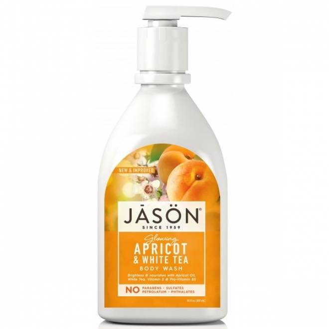 Gel de dus cu caise Jason 900 ml