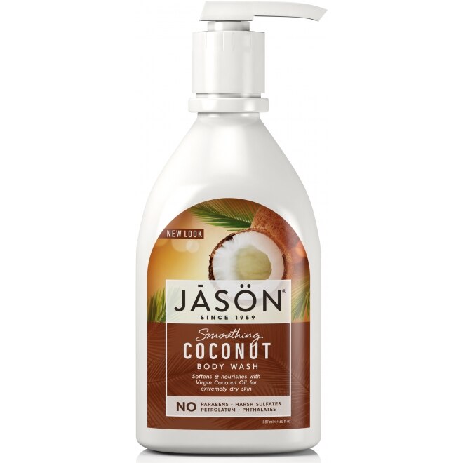 Gel de dus cu ulei de cocos Jason 887 ml