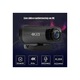 Уеб камера FRU-CJK0424-260918-1431, 4K UHD 3840x2160, ъгъл 120°, вграден микрофон, въртене на 360°, USB plug-and-play, черна, 7x3x9 см