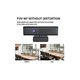 Уеб камера USB H720 FRU-CJK0424-260918-189, Full HD 1920×1080 30fps, автофокус, FOV 90°, 4 всепосочни микрофона с намаляване на шума, капак за поверителност, 3W високоговорител, 1.7м кабел, черна