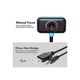 Уеб камера USB 2.0 FRU-CJK0424-260919-1227, 4.0 MP, без драйвери, вграден микрофон, CMOS сензор, резолюция 1024x768, черно/синьо