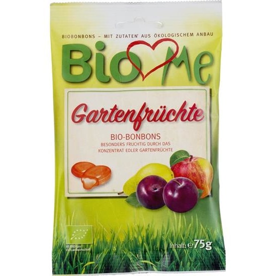 Bomboane cu fructe de Gradina Bio 75gr Bio Love Me