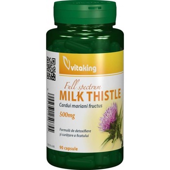 Armurariu (Ciulinul Laptelui) 500mg Vitaking 90cps Armurariu (Ciulinul Laptelui) 500mg Vitaking 90cps