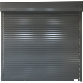 Usa de garaj tip rulou BFT , aluminiu , electrica, Gri antracit, L2500 x 2200H mm , lamela 55 mm Usa de garaj tip rulou BFT , aluminiu , electrica, Gri antracit, L2500 x 2200H mm , lamela 55 mm