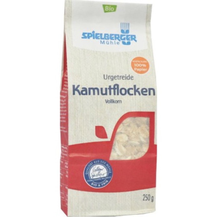 Fulgi de Kamut integrali bio, 250g, Spielberger