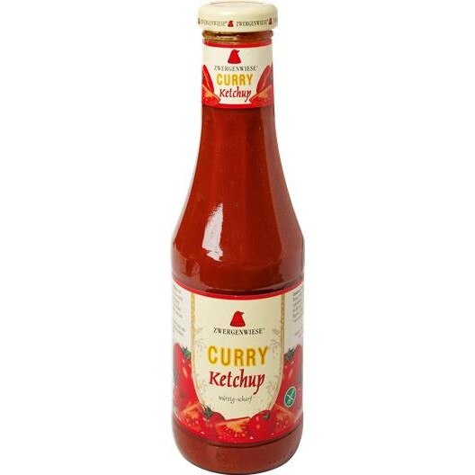 Ketchup Curry Fara Gluten Bio 500ml Zwergenwiese