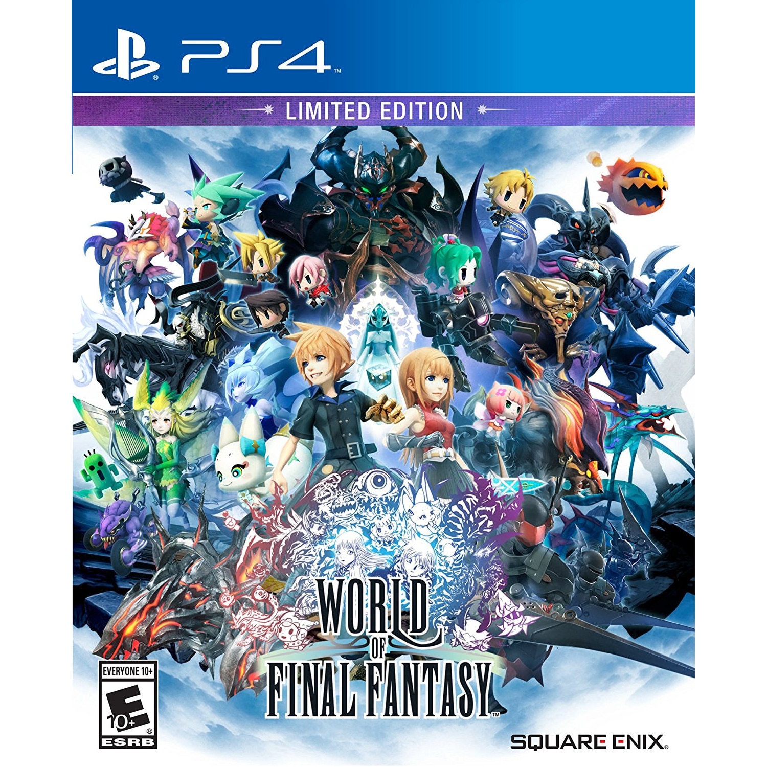 Joc World of Final Fantasy Limited Edition pentru PS4