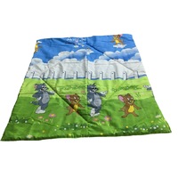 Paturica multifunctionala 0,75X1,05cm cu doua fete pentru copii bumbac 100% by Liz Line - PD4