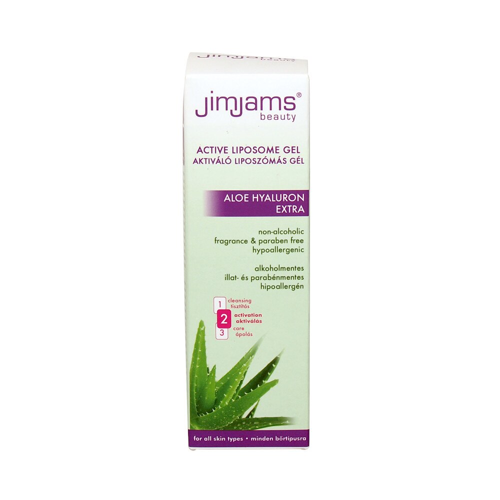 Gel activ cu lipozomi, ALOE si HYALURON EXTRA - 30 ml - JimJams