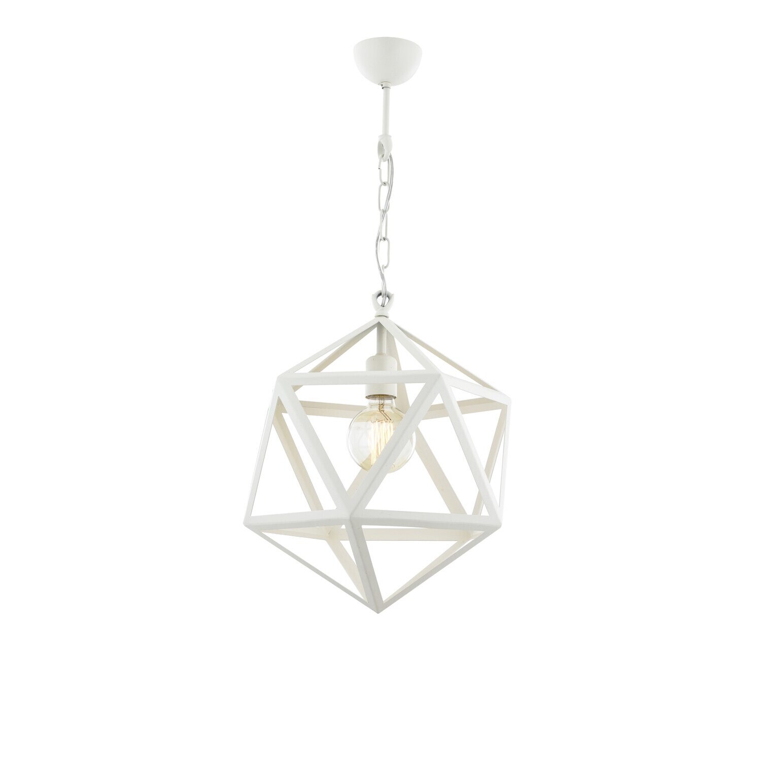 Lustra tip pendul Avonni Petra , finisaj Alb 1xE27 max60W