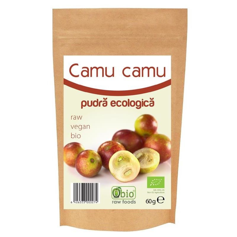 Camu Camu Pulbere Bio Raw Obio 60gr
