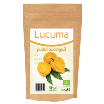Lucuma Pulbere Bio Raw Obio 250gr Lucuma Pulbere Bio Raw Obio 250gr