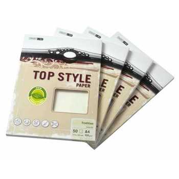 Carton pentru carti vizita, A4, 220 gr/mp, 20 coli/top, Top Style Linen White Carton pentru carti vizita, A4, 220 gr/mp, 20 coli/top, Top Style Linen White