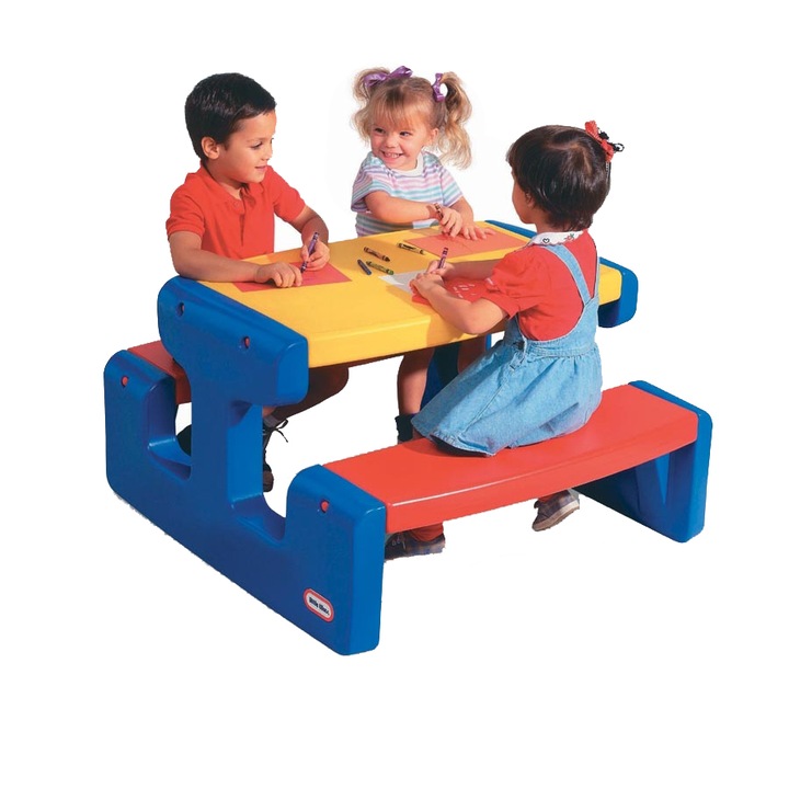 Masuta mare pentru copii Little Tikes, Albastra