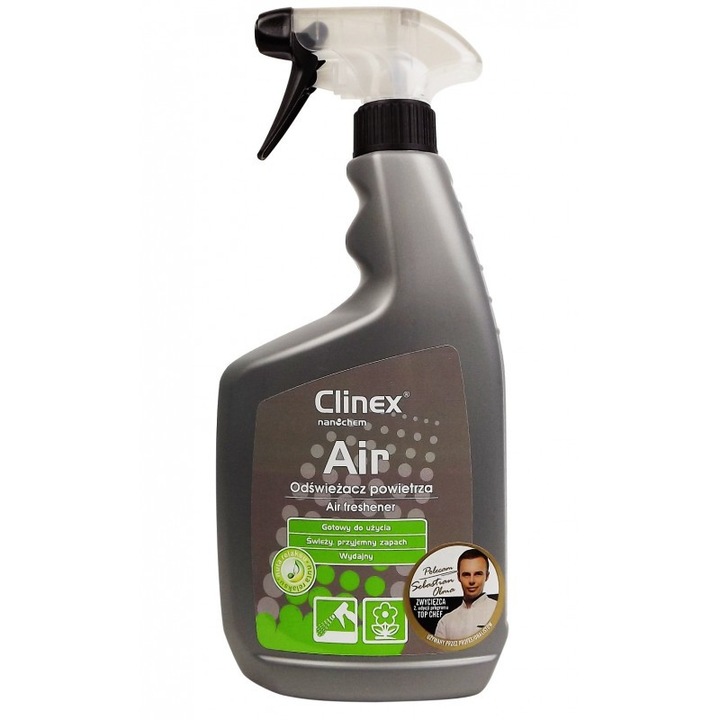 Clinex Air Time To Relax, 650 ml, szórófejjel, folyékony légfrissítő