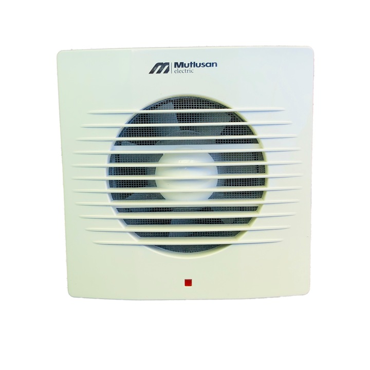 Ventilator, perete sau tavan, intrerupator pe lant sau direct la intrerupator, plasa anti-insecte,25w