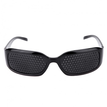 Ochelari stenopici, pentru corectarea vederii, sm-01, lentile cu gaurele, Ochelari stenopici, pentru corectarea vederii, sm-01, lentile cu gaurele,