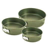 Set 3 tavi pentru tort cu fundul detasabil