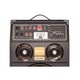 Boxe Temeisheng Active si Pasive cu Statie KARAOKE, Port USB, Conexiune Bluetooth, Putere RMS 300 Watt, Incinta din Lemn, Radio FM, Material rezistent, Slot Card SD, Culoare Negru