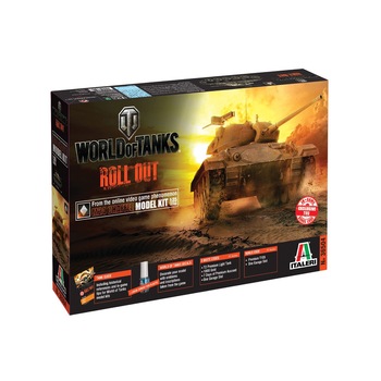 Kit tanc de asamblat World of Tanks - M24 Chaffee 1:35 Kit tanc de asamblat World of Tanks - M24 Chaffee 1:35