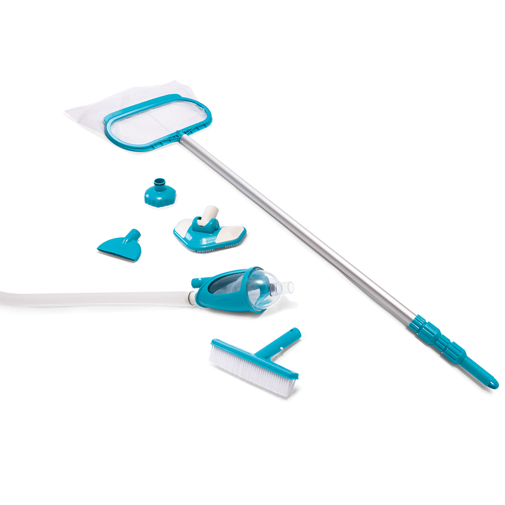 S_skc.03② Kit curatare pentru piscina Deluxe Intex 28003, 5 piese - maner