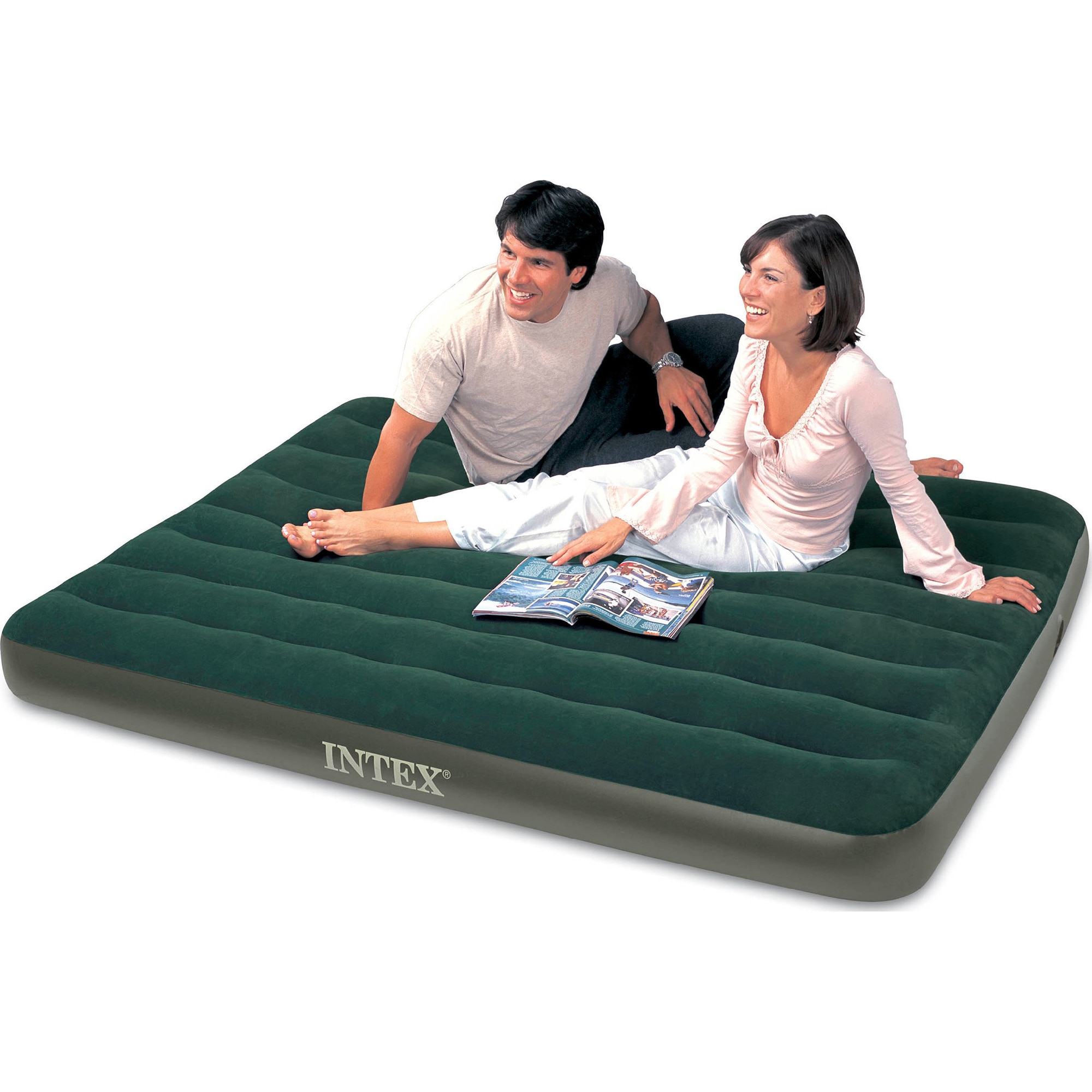 размер надувного матраса 2 спального intex
