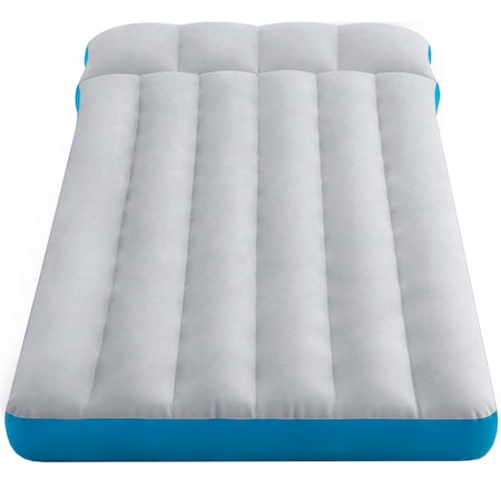 Saltea gonflabila camping Intex, P 44 72cm x 1.89m x 20cm, Light Blue