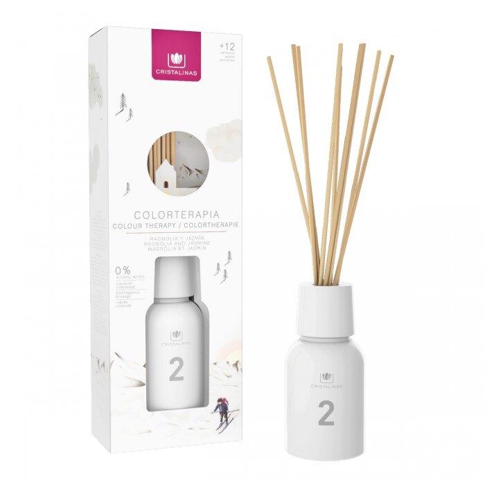 Odorizant premium 0% alcool Cristalinas, Alb - magnolie si iasomie, 125 ml