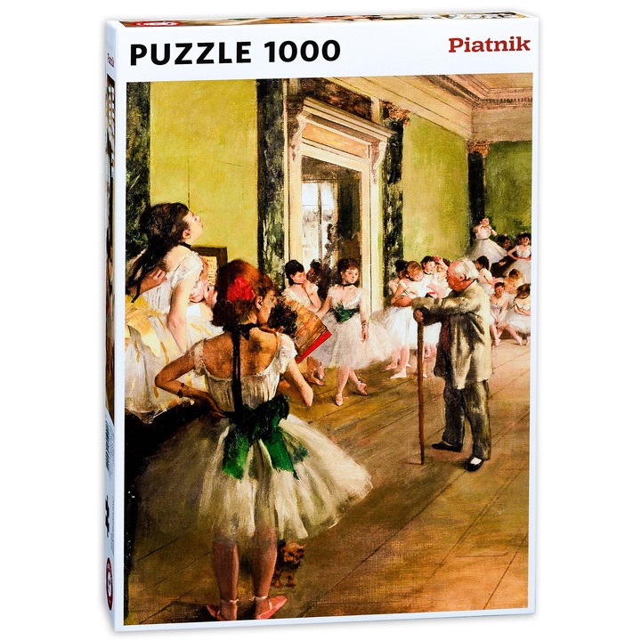 Пъзел Piatnik Edgar Degas Dance Class, 1000 части