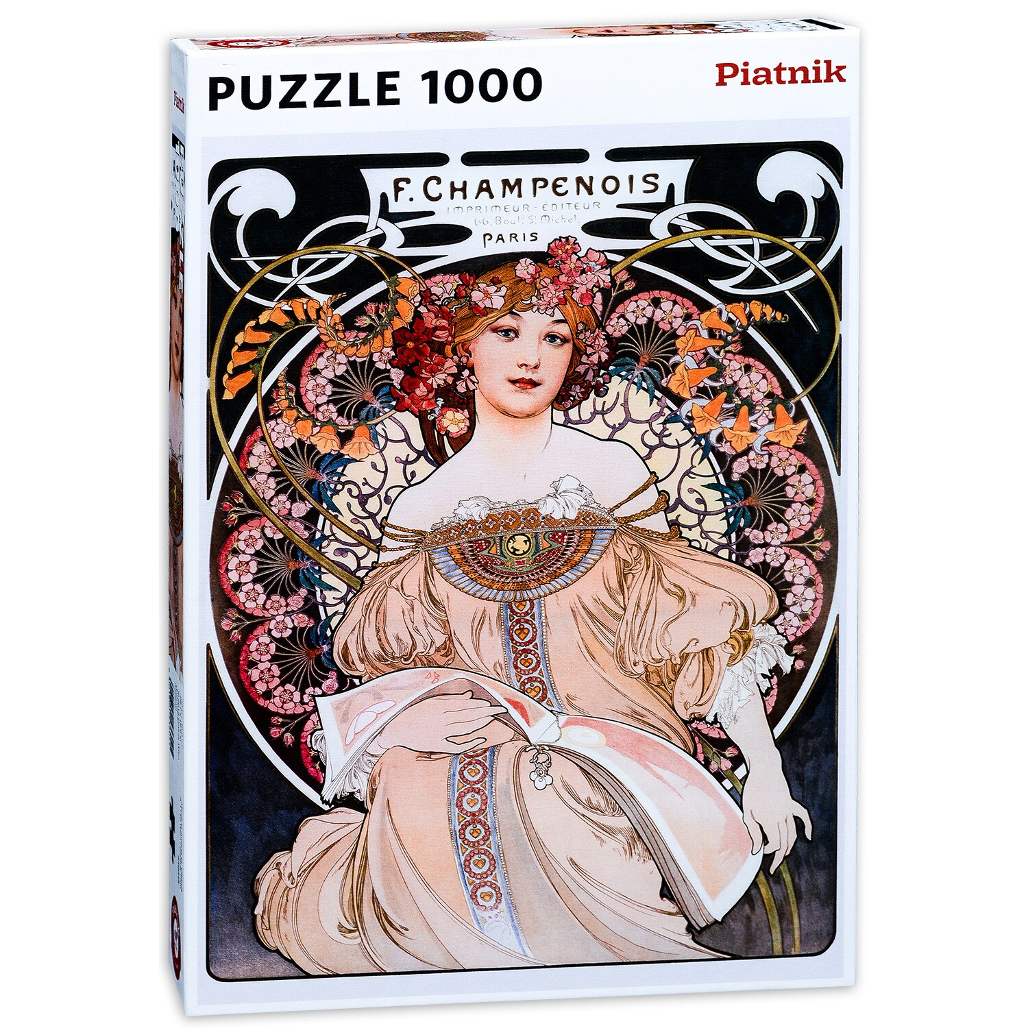 Puzzle Piatnik Alphonse Mucha Dreams, 1000 piese
