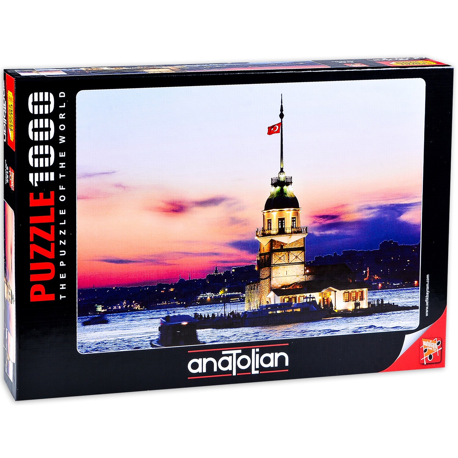 Puzzle Anatolian Sefik Bayram Maiden Tower, 1000 piese
