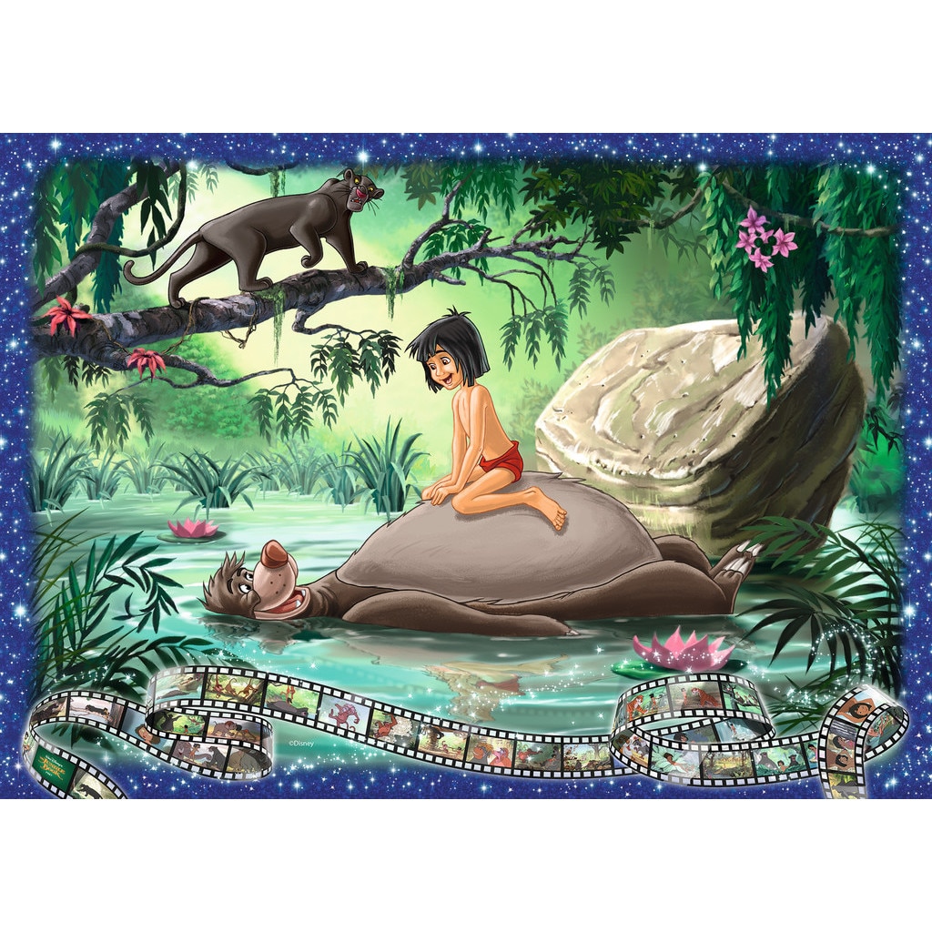 Puzzle Ravensburger - Cartea Junglei, 1.000 piese (19744)