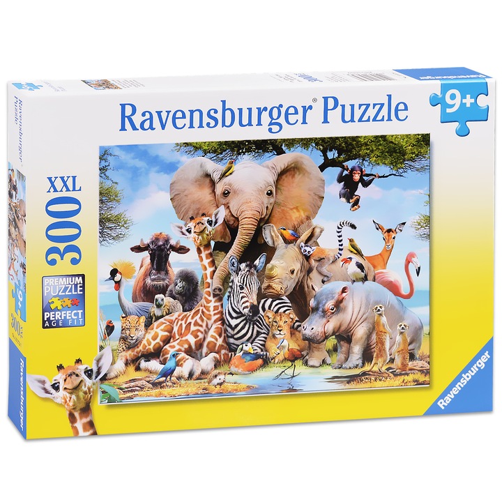 Пъзел Ravensburger Африкански приятели, 300 части