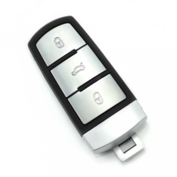 Carcasa cheie VW cu lama bruta tip briceag, 4 butoane