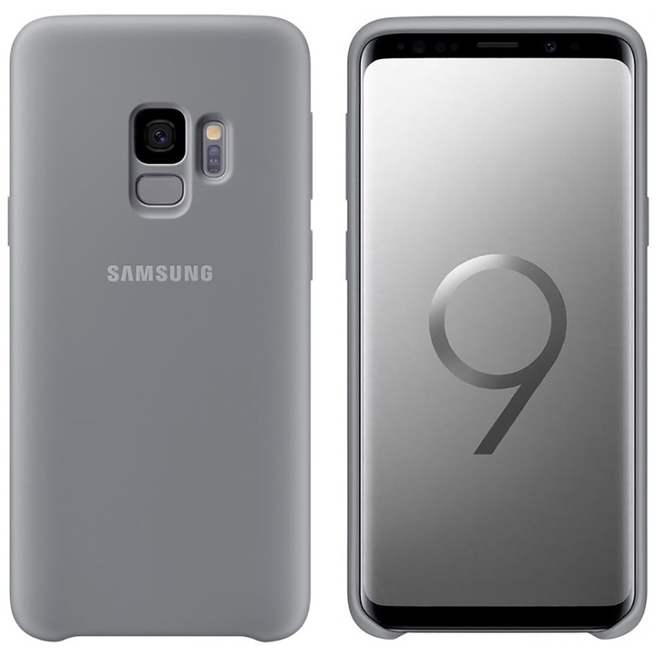 Husa Samsung Galaxy S9 Original Silicone Cover Grey