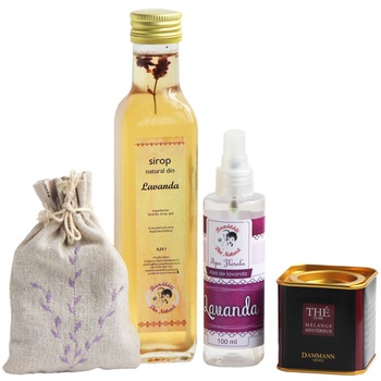 Pachet cadou cu Lavanda Bunatati din Natura Pachet cadou cu Lavanda Bunatati din Natura