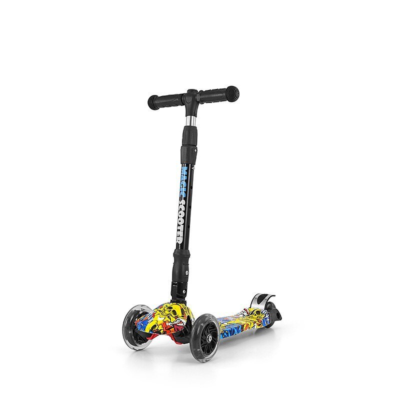 Trotineta copii, Milly Mally Scooter Balance Magic, Multicolor