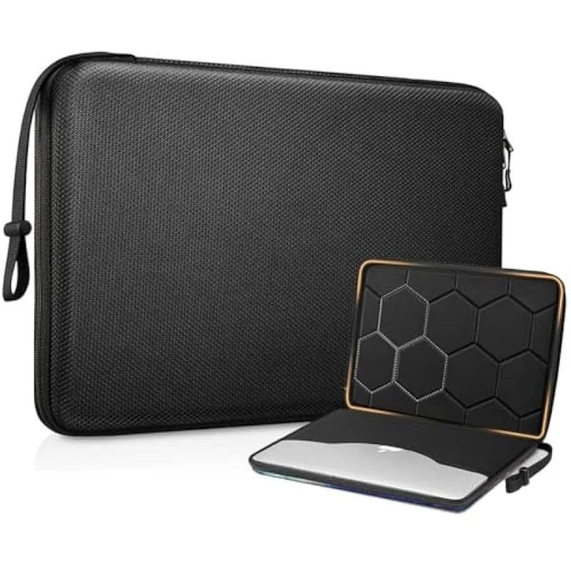 Husa rigida EVA pentru laptop de 15, 6-16 inch, rezistenta la socuri
