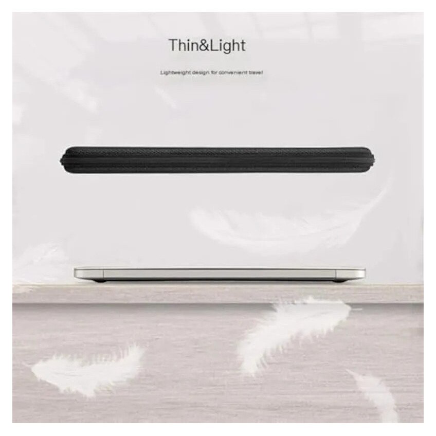 Husa rigida EVA pentru laptop de 15, 6-16 inch, rezistenta la socuri
