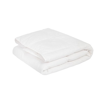 Pilota Pernador 200cm x220cm din puf si pana de gasca, alba Pilota Pernador 200cm x220cm din puf si pana de gasca, alba